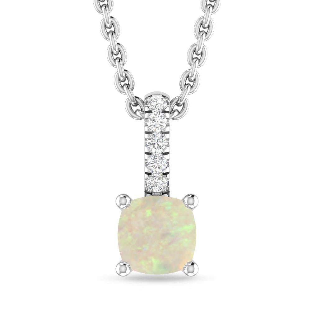 White Gold - Opal