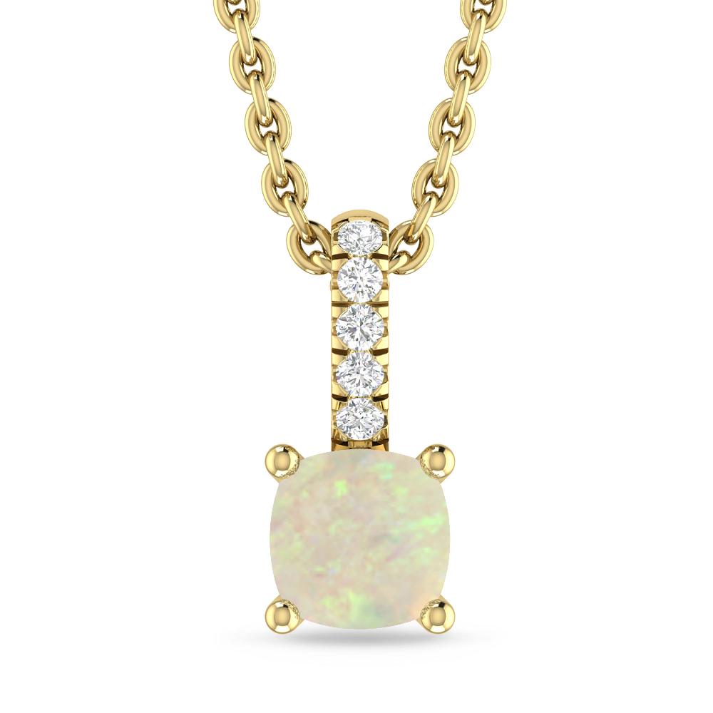 Yellow Gold - Opal