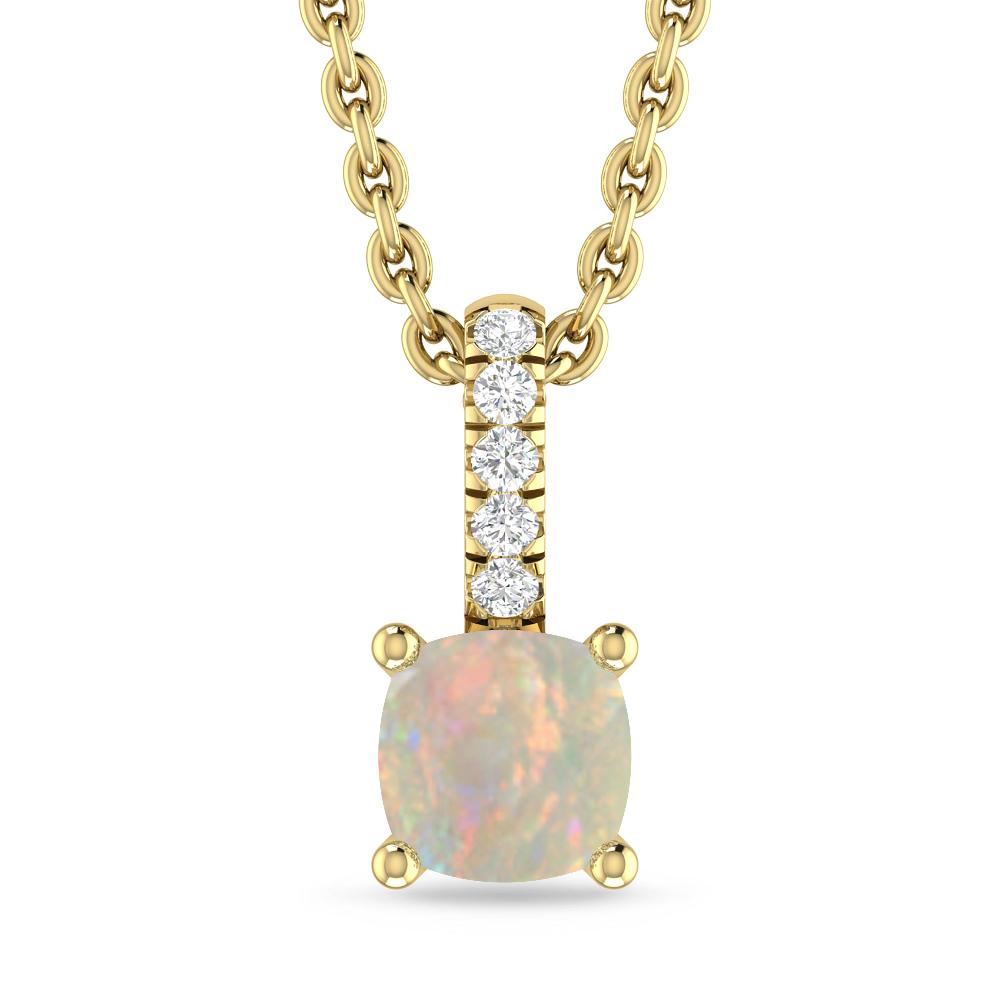 Yellow Gold - Opal