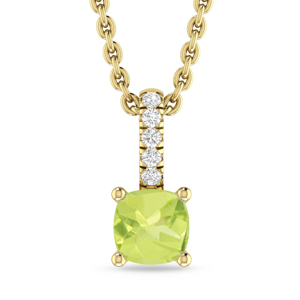 Yellow Gold - Peridot