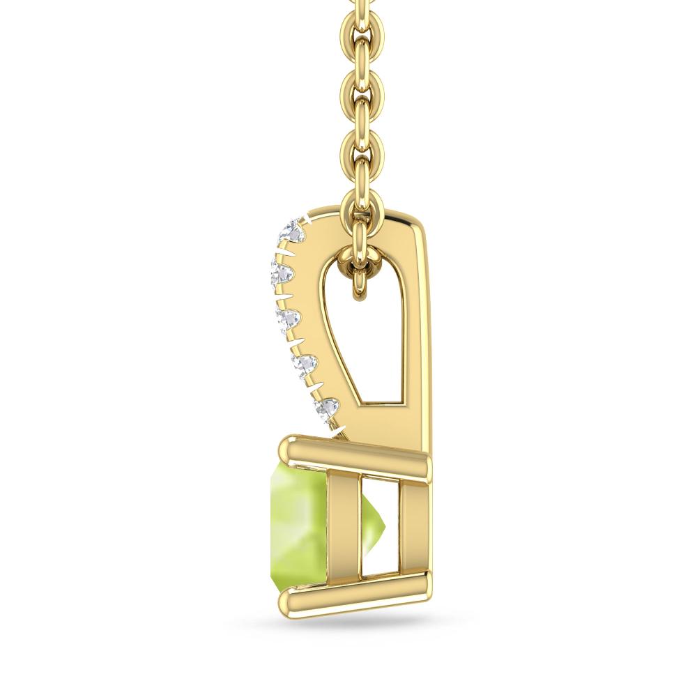 Yellow Gold - Peridot