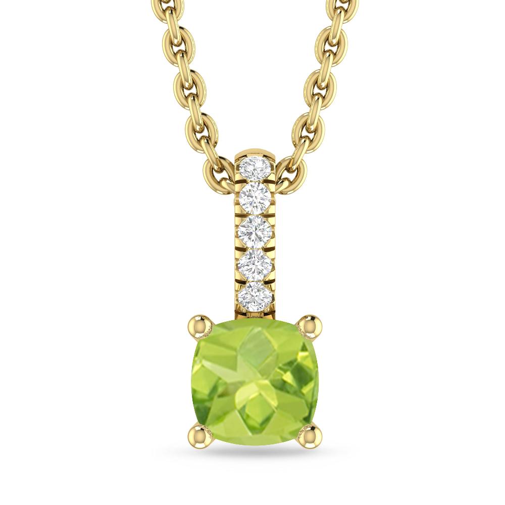 Yellow Gold - Peridot