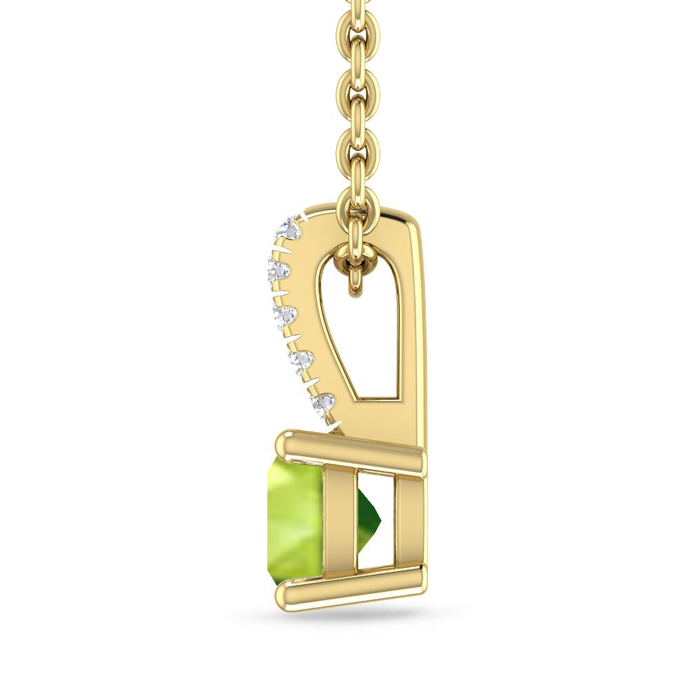 Yellow Gold - Peridot