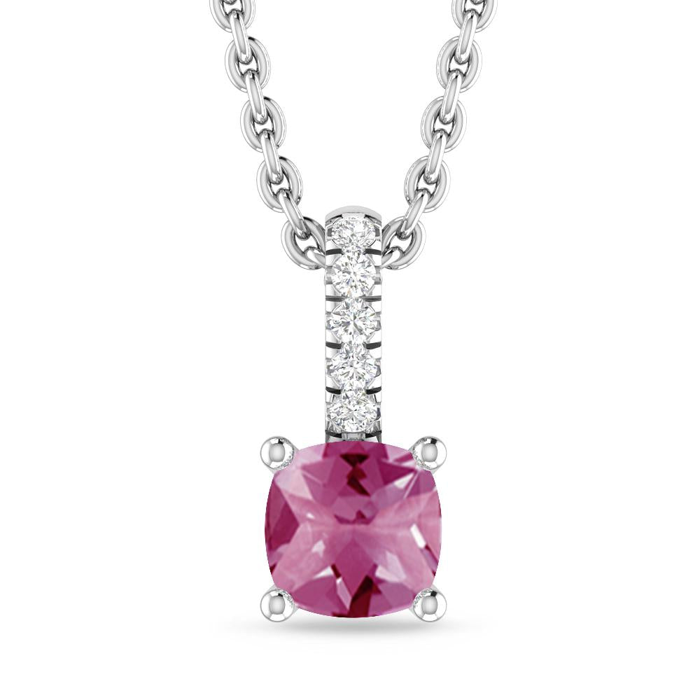 White Gold - Pink Tourmaline