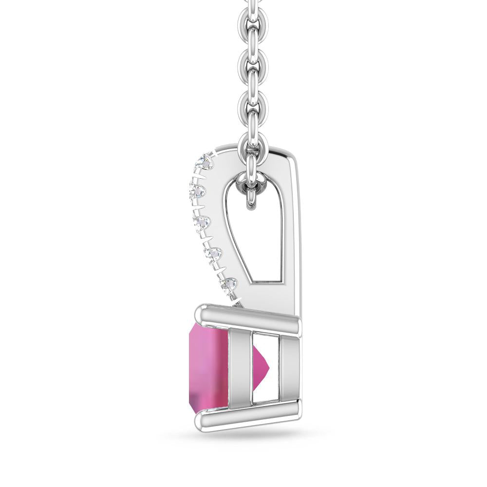 White Gold - Pink Tourmaline