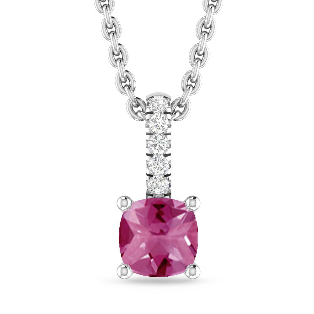 White Gold - Pink Tourmaline