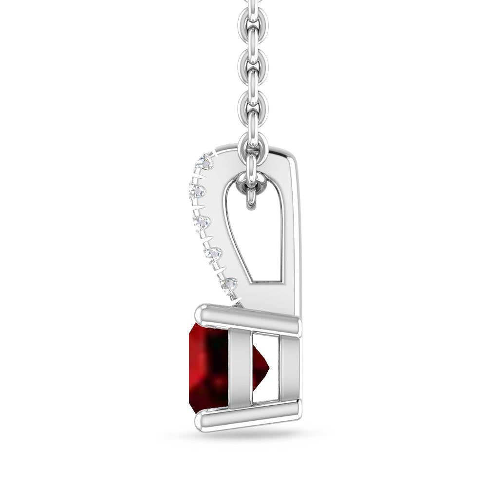 White Gold - Ruby