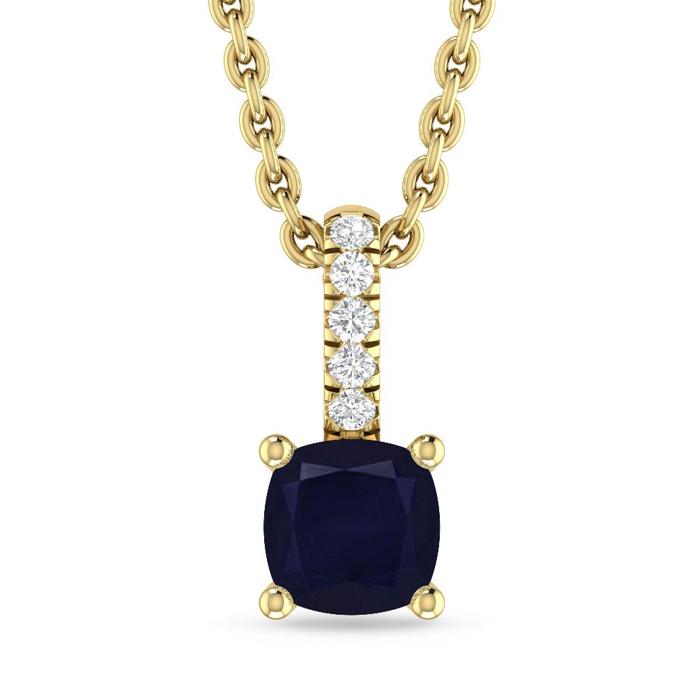 Yellow Gold - Sapphire