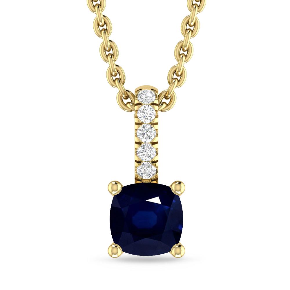 Yellow Gold - Sapphire