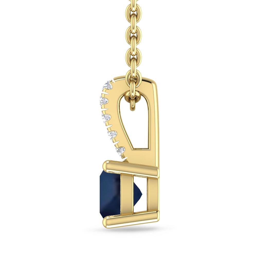 Yellow Gold - Sapphire