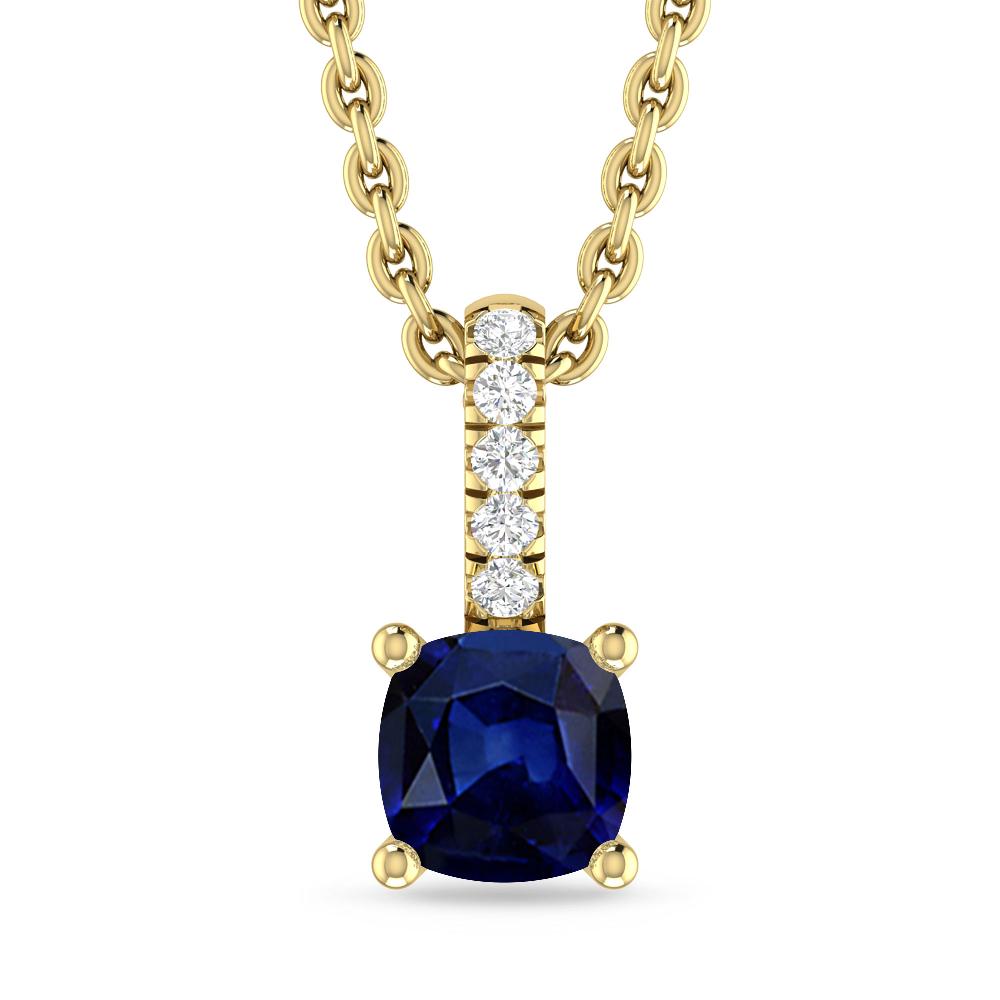 Yellow Gold - Sapphire