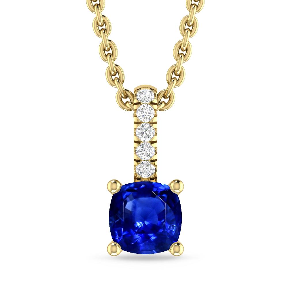 Yellow Gold - Sapphire