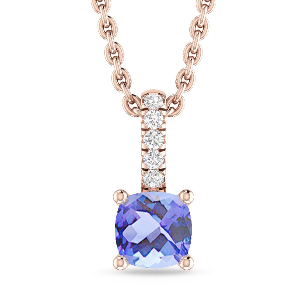 Rose Gold - Tanzanite