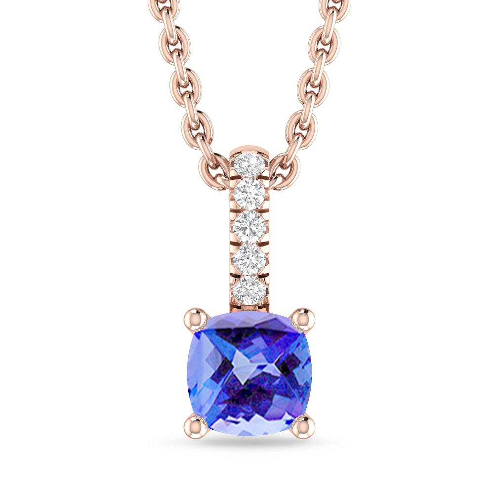 Rose Gold - Tanzanite