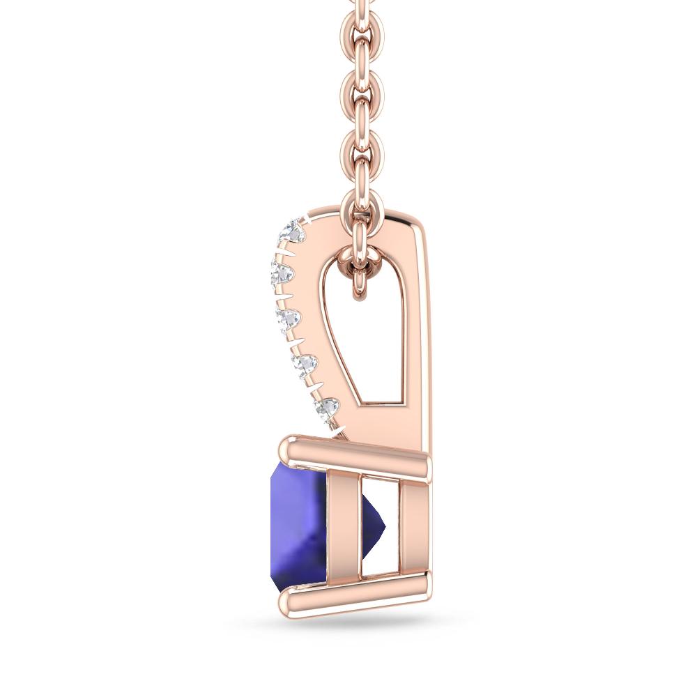 Rose Gold - Tanzanite