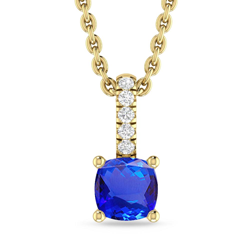 Yellow Gold - Tanzanite