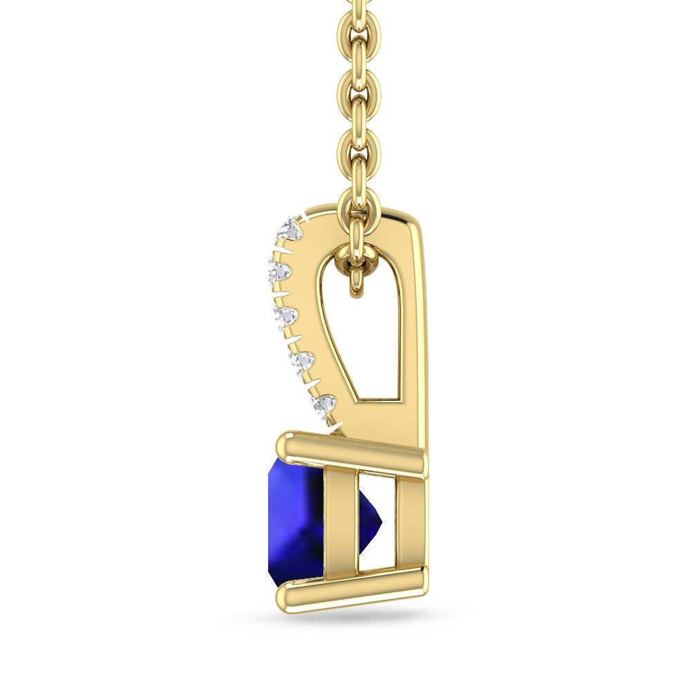 Yellow Gold - Tanzanite