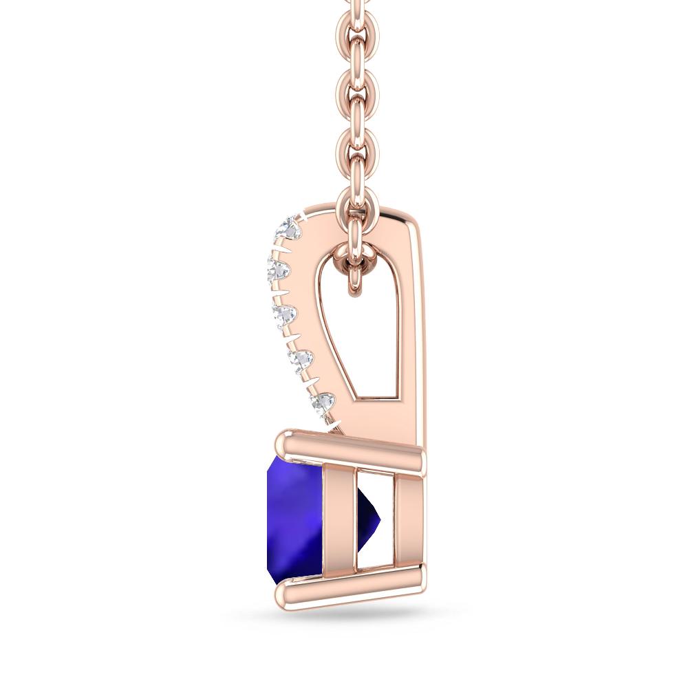 Rose Gold - Tanzanite