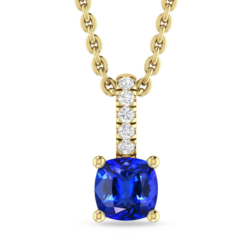 Yellow Gold - Tanzanite