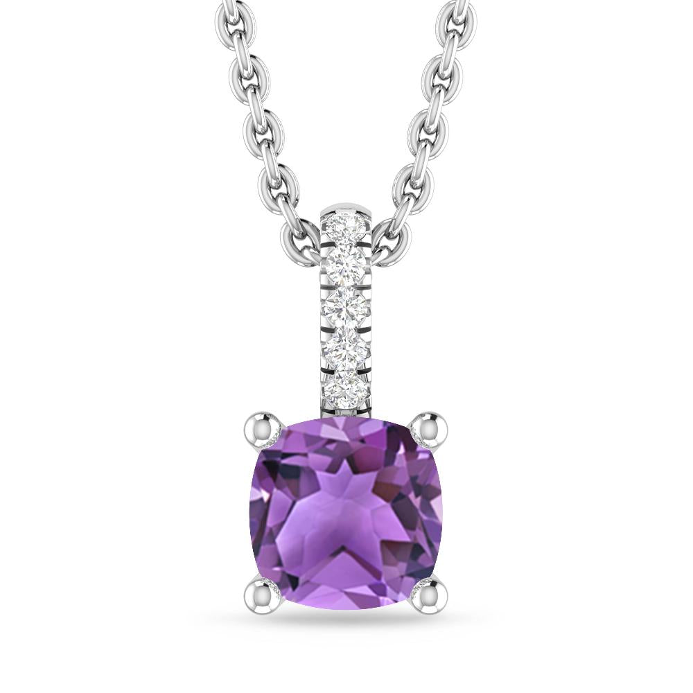 White Gold - Amethyst