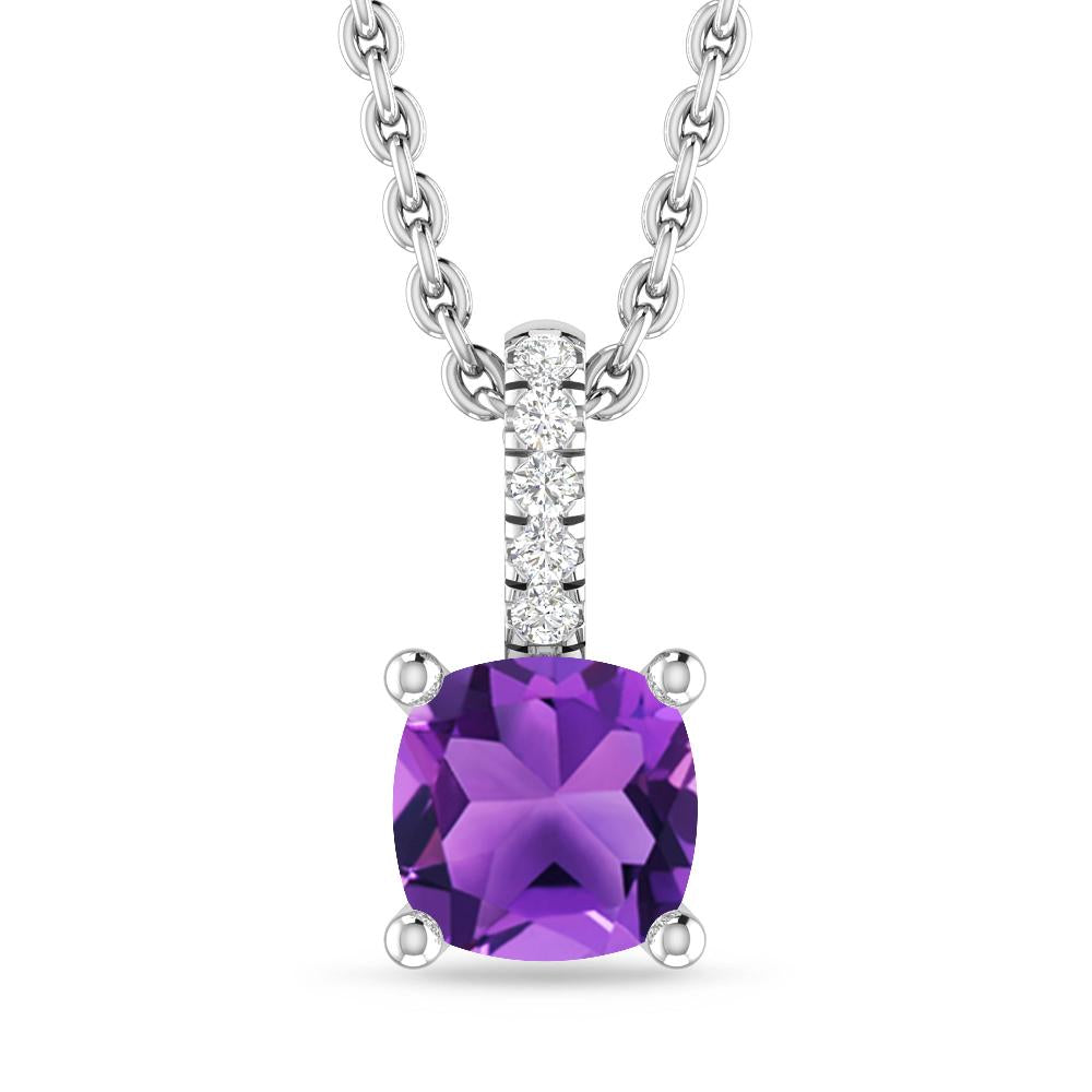 White Gold - Amethyst