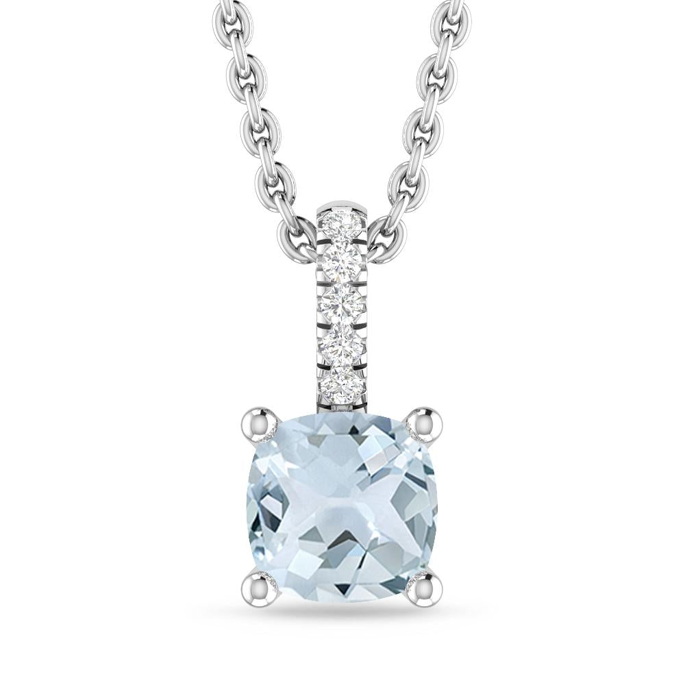 White Gold - Aquamarine