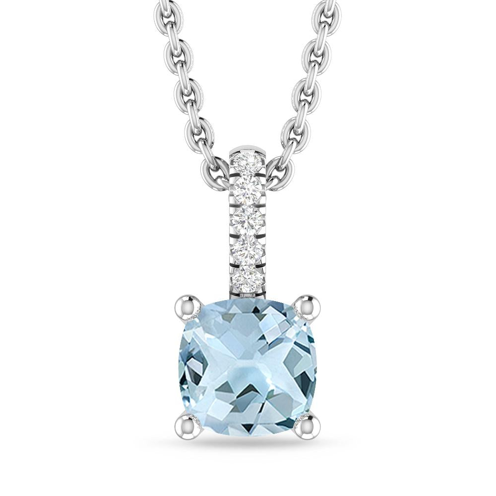 White Gold - Aquamarine