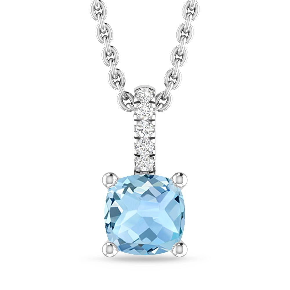 White Gold - Aquamarine