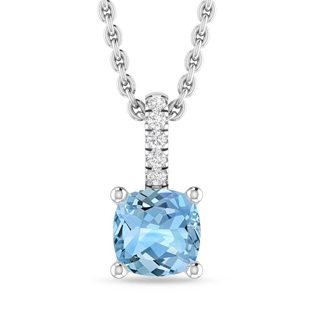 White Gold - Aquamarine