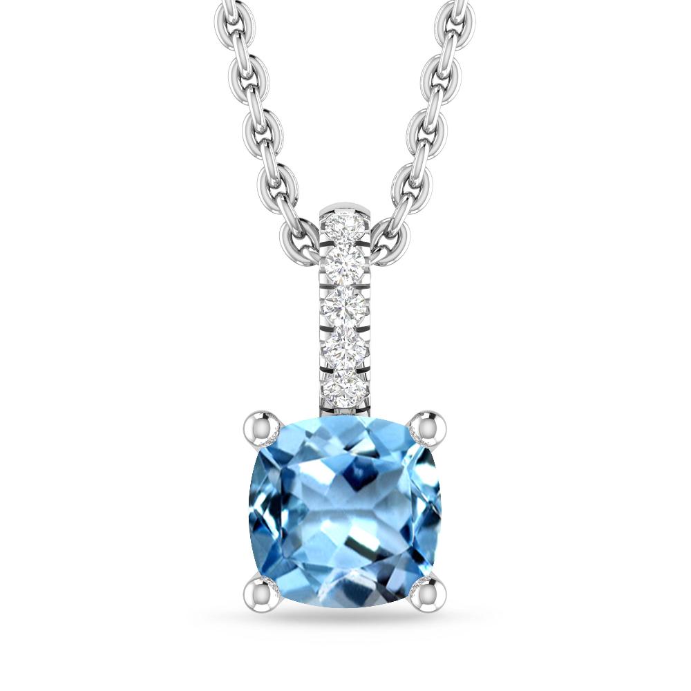 White Gold - Aquamarine