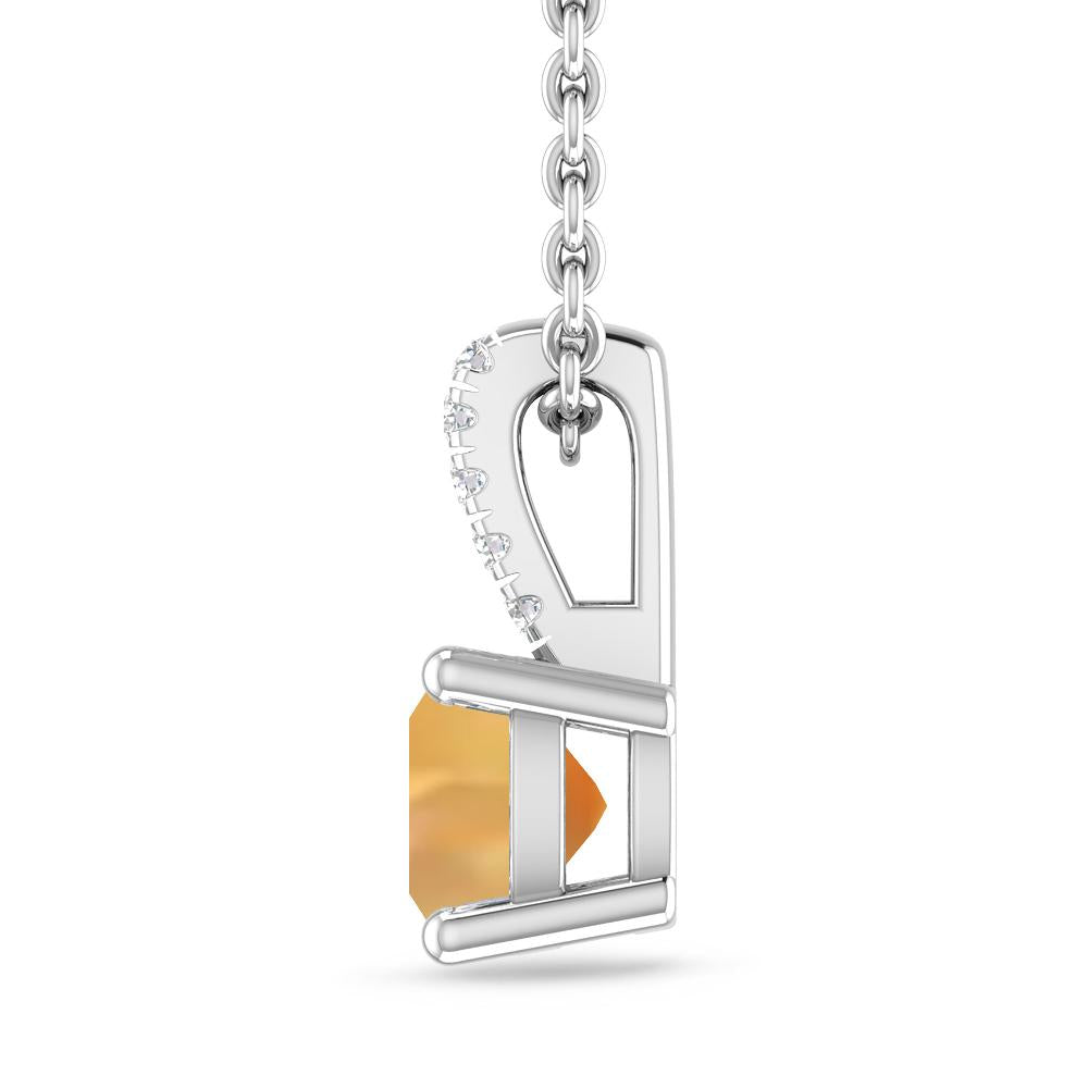 White Gold - Citrine