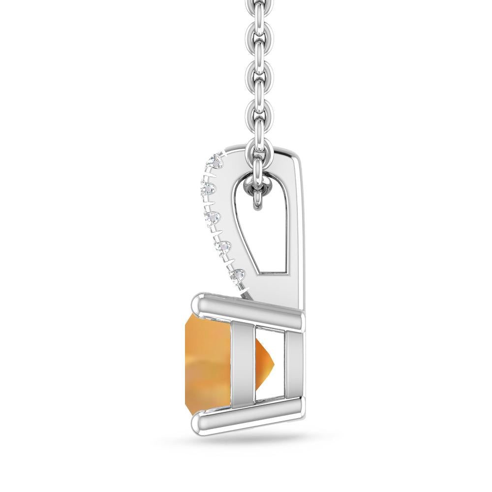 White Gold - Citrine