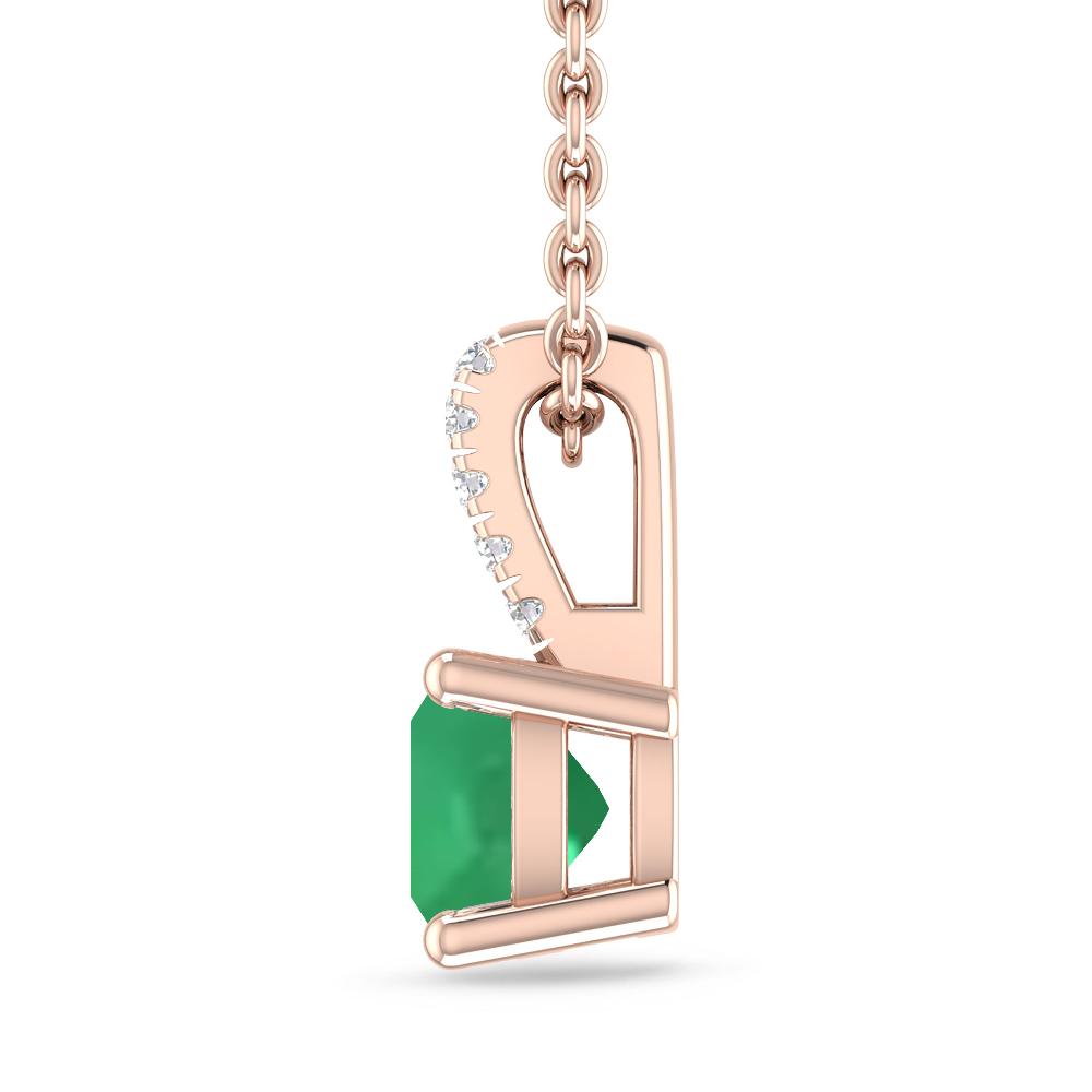 Rose Gold - Emerald