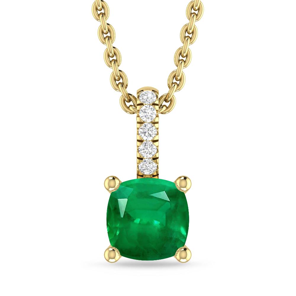 Yellow Gold - Emerald