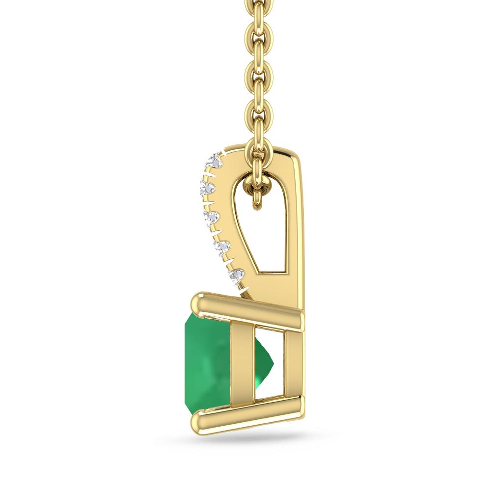 Yellow Gold - Emerald