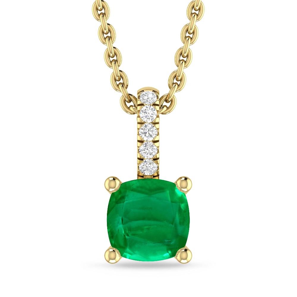 Yellow Gold - Emerald