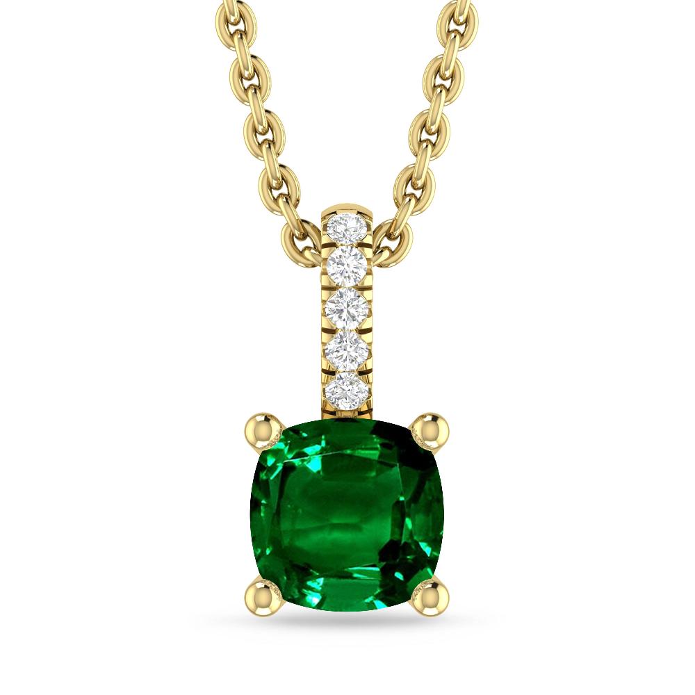 Yellow Gold - Emerald