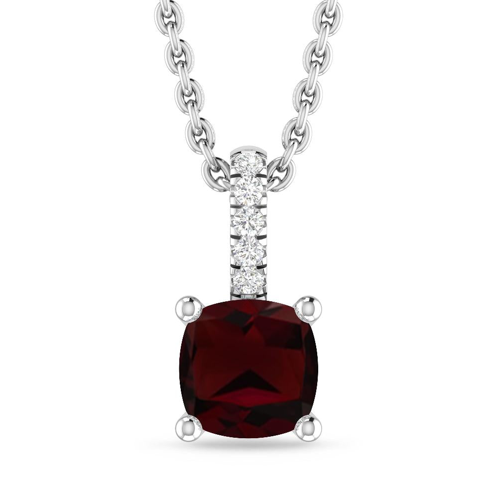 White Gold - Garnet