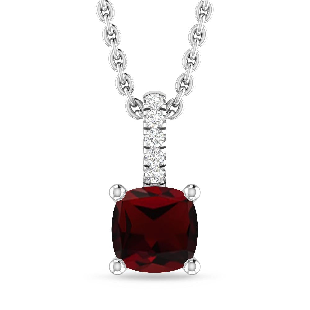 White Gold - Garnet