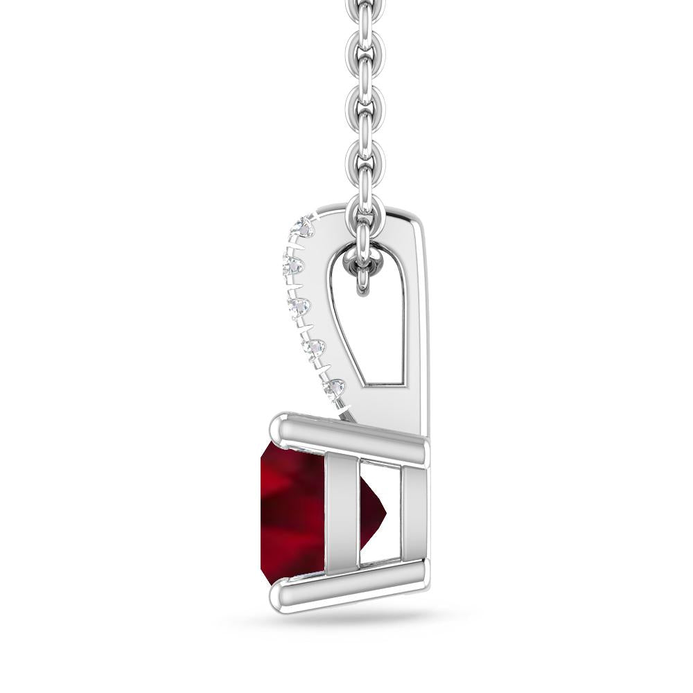 White Gold - Garnet