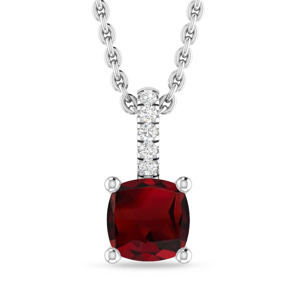 White Gold - Garnet