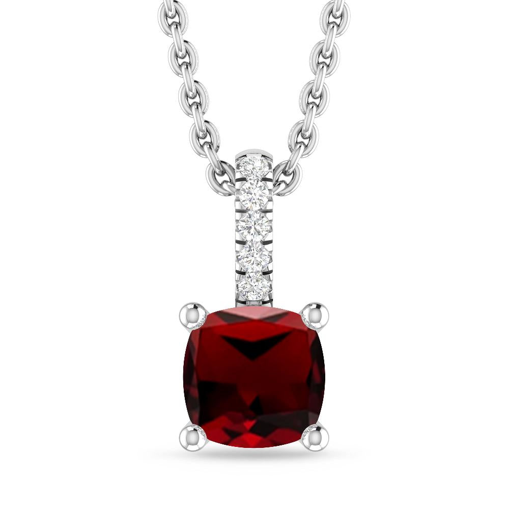 White Gold - Garnet