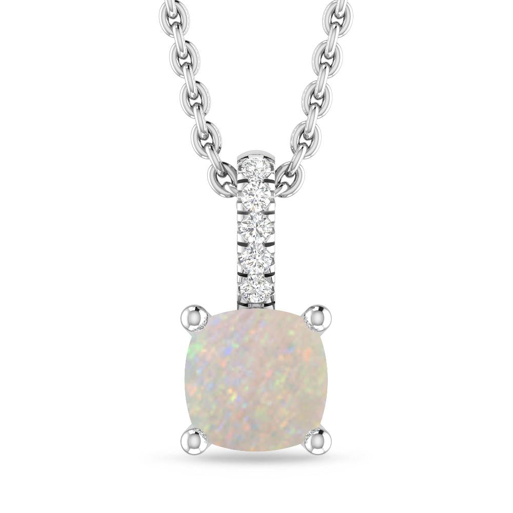 White Gold - Opal