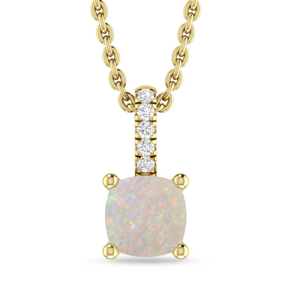 Yellow Gold - Opal