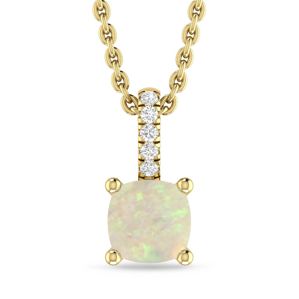 Yellow Gold - Opal