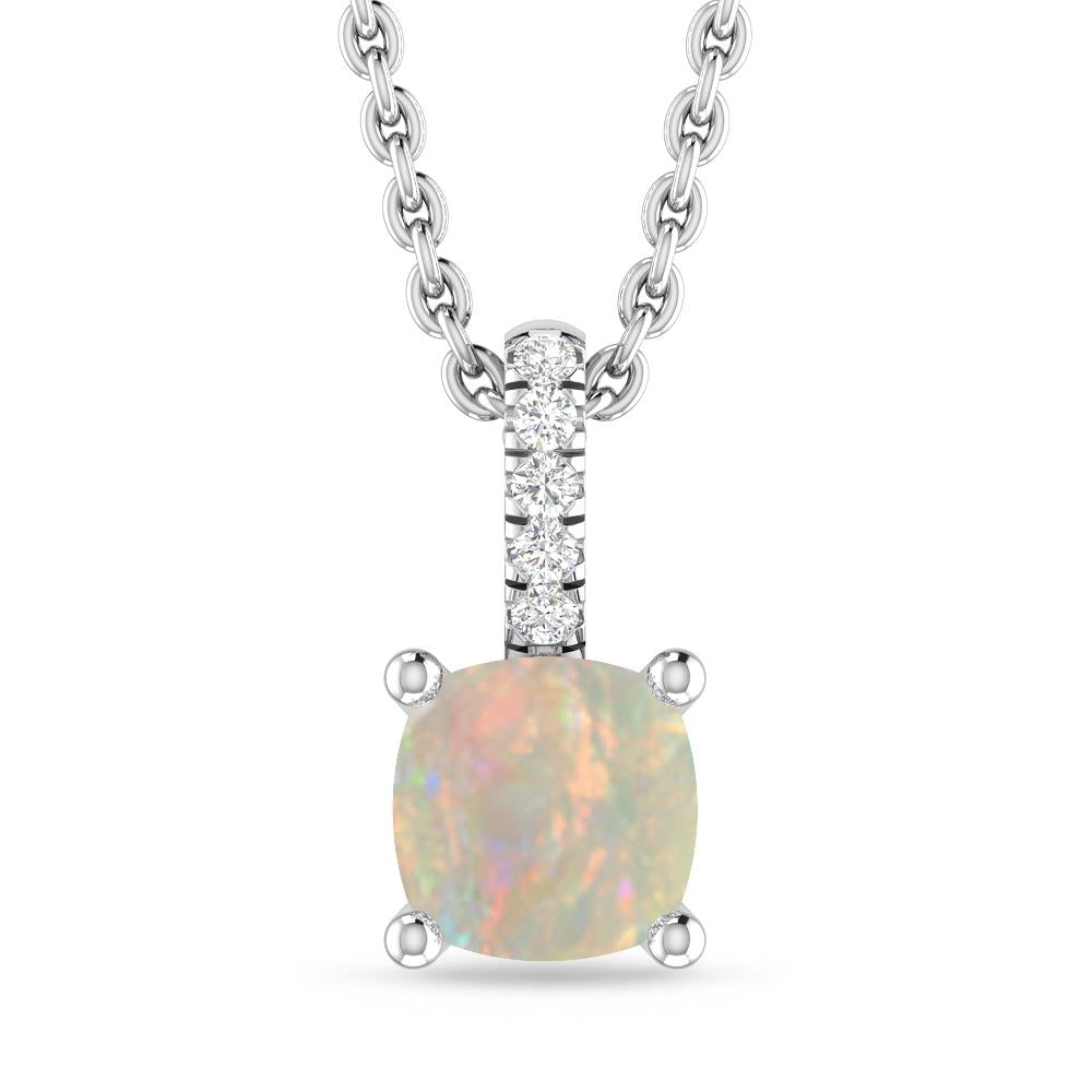 White Gold - Opal