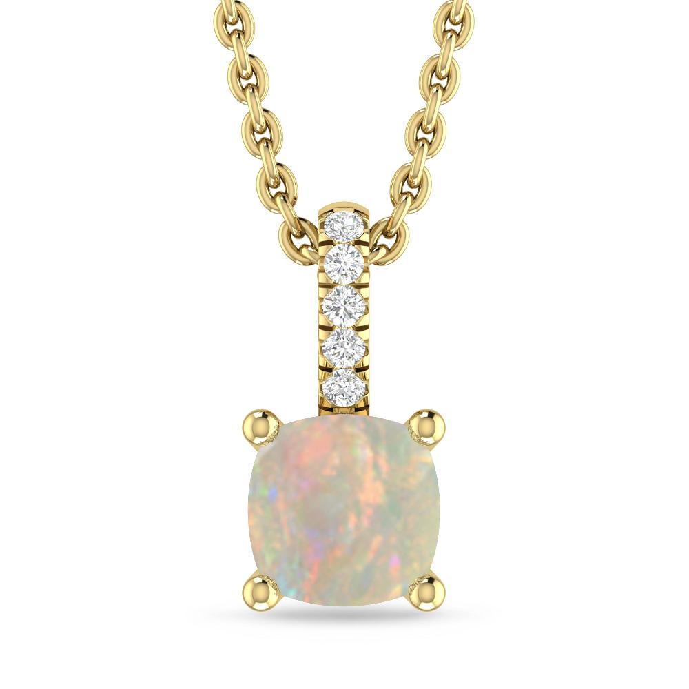 Yellow Gold - Opal