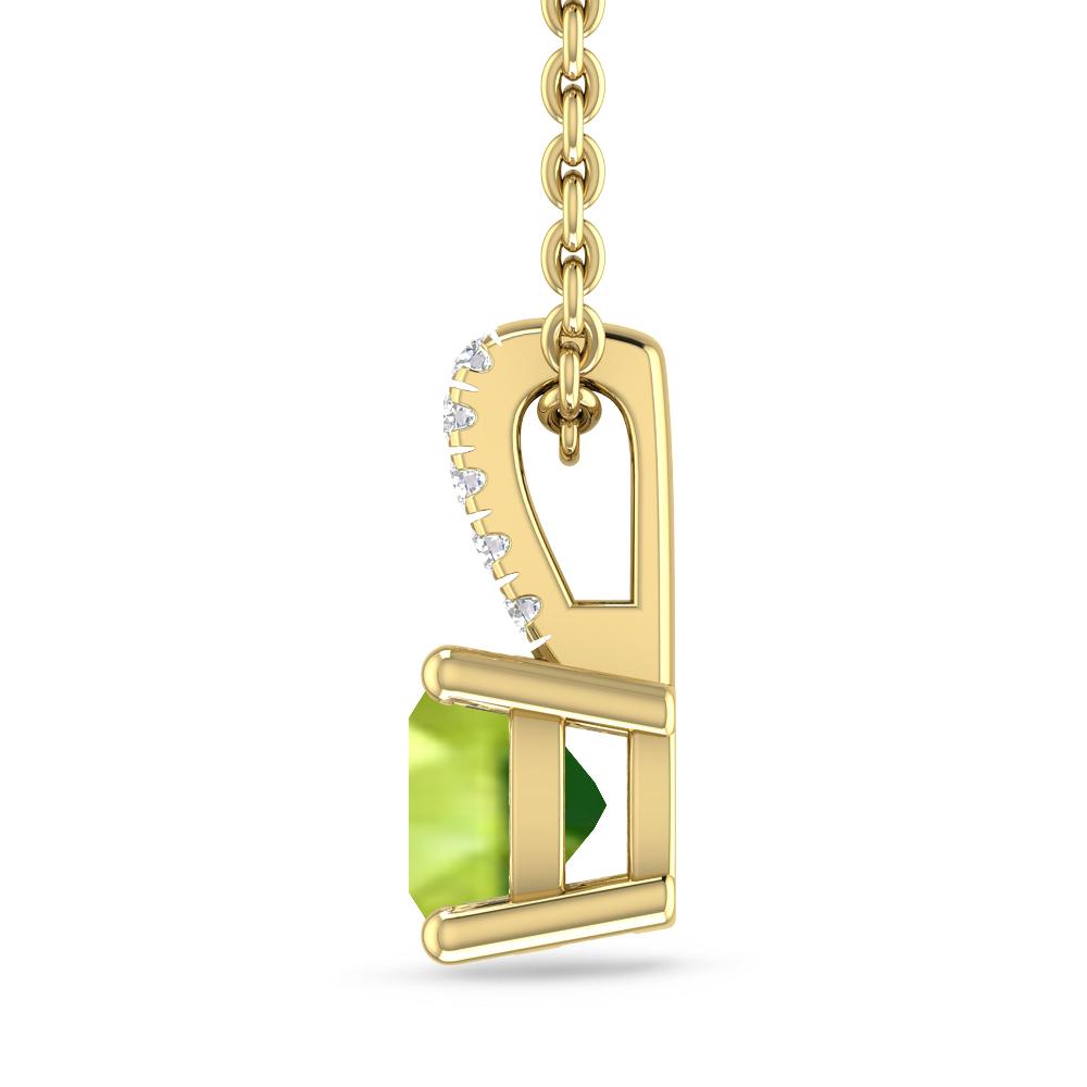 Yellow Gold - Peridot