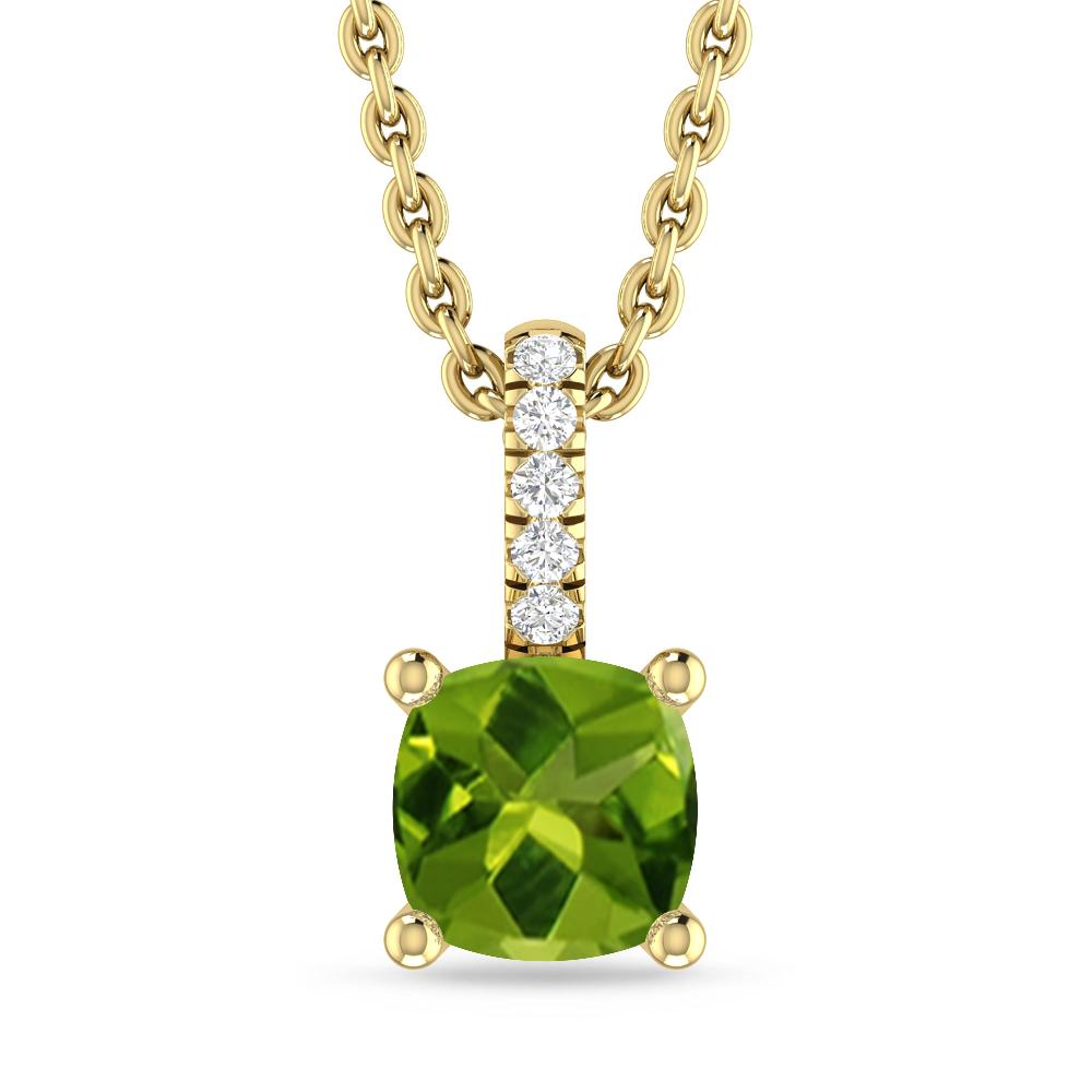 Yellow Gold - Peridot