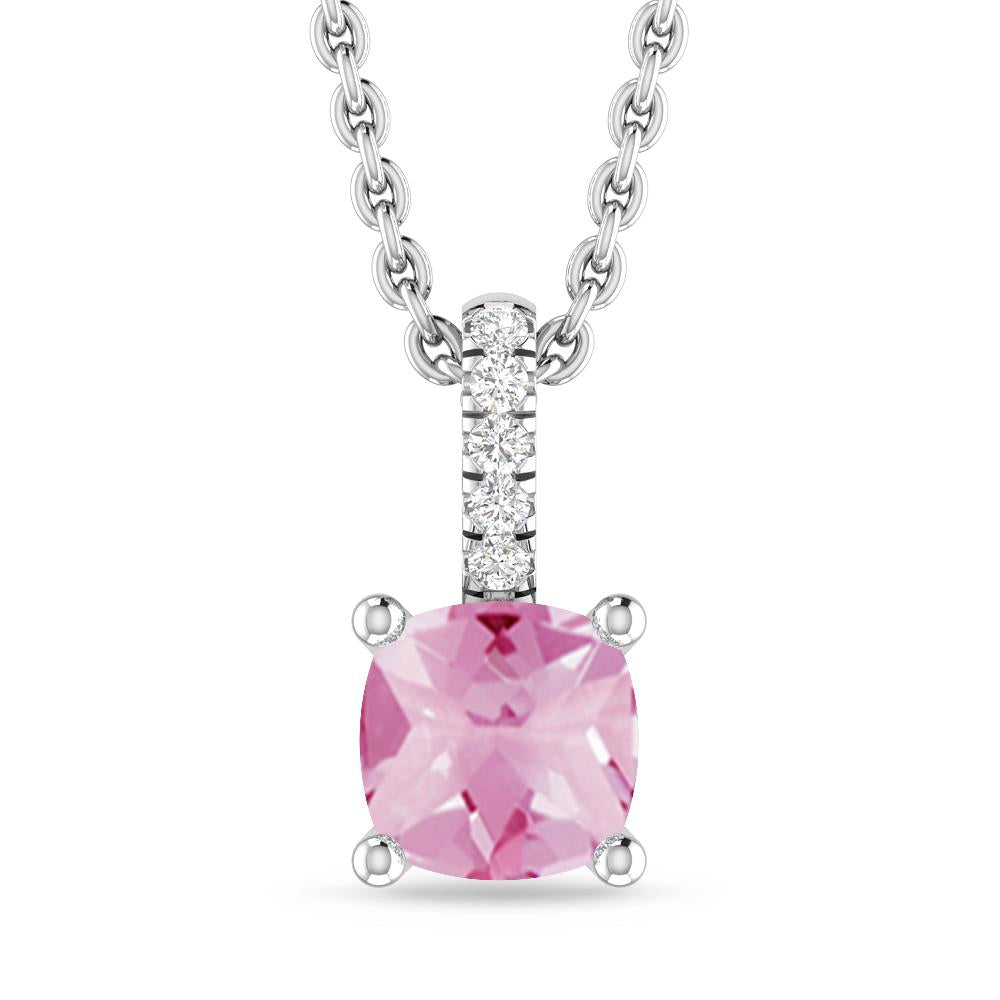 White Gold - Pink Tourmaline